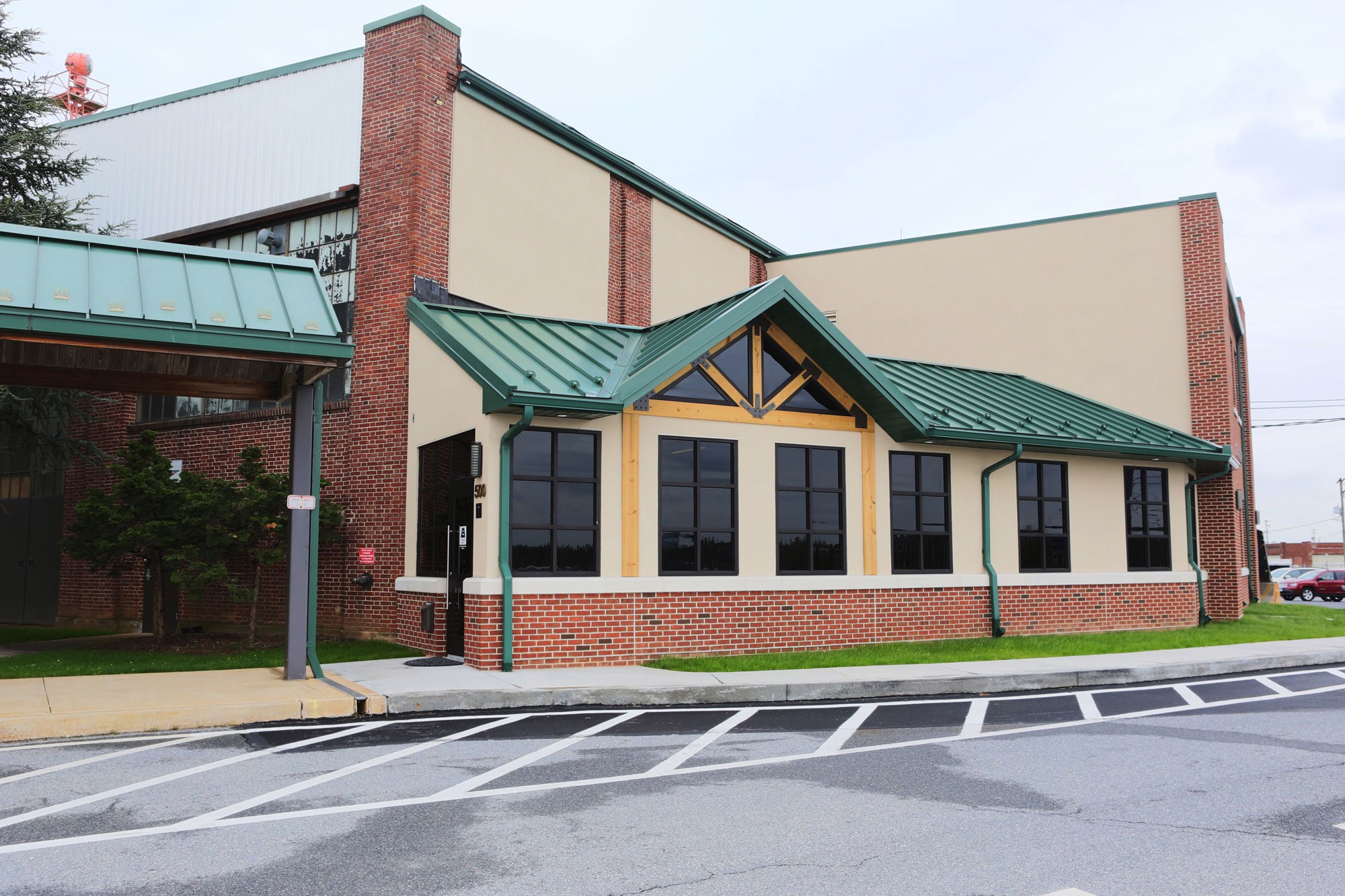 Lancaster Airport Side of Building